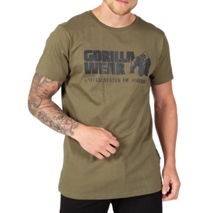 Gorilla Wear Classic T-shirt L Army Green produktbillede