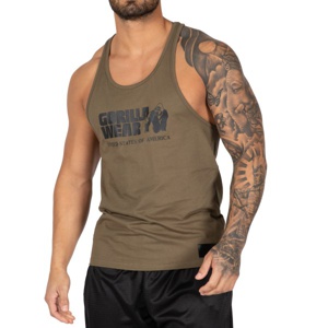 Gorilla Wear Classic Tank Top Army Green produktbillede