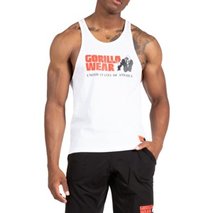 Gorilla Wear Classic Tank Top White produktbillede
