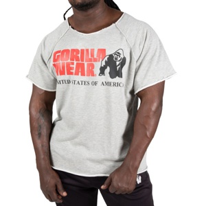 Gorilla Wear Classic Workout Top S/M Grey produktbillede