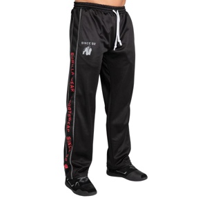 Gorilla Wear Functional Mesh Pants Black/red produktbillede
