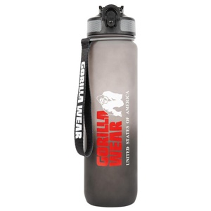 Gorilla Wear Gradient Water Bottle 1000ml Black / grey produkt bild