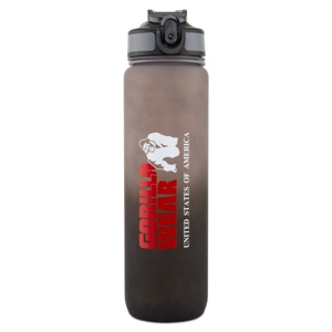 Gorilla Wear Gradient Water Bottle 1000ml Black / grey produktbillede