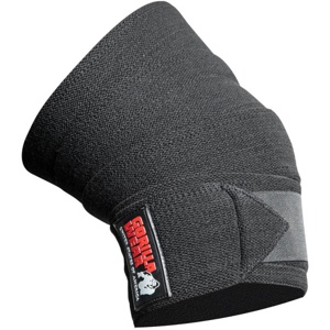 Gorilla Wear Knee Wraps 250 cm Black produktbillede