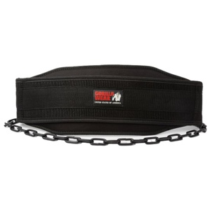 Gorilla Wear Nylon Dip Belt Black produktbillede