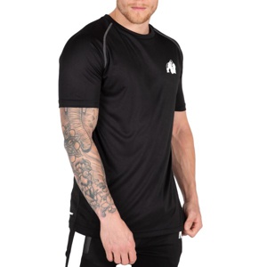 Gorilla Wear Performance Tee Black / grey produktbillede