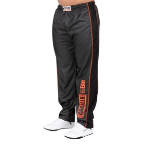 Gorilla Wear Wallace Mesh Pants Grey/Orange produktbillede