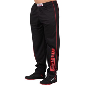 Gorilla Wear Wallace Mesh Pants S/M Black/red produktbillede