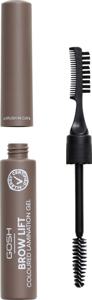 GOSH Copenhagen Brow Lift Coloured Lamination Gel 001 Grey Brown produkt bild
