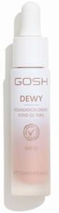 GOSH DEWY Foundation Drops 010 Deep produkt bild