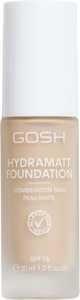 Gosh Hydramatt Foundation Combination Skin Peau Mixte 002Y Very Light produktbillede