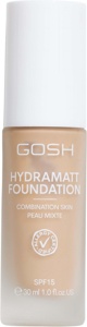Gosh Hydramatt Foundation Combination Skin Peau Mixte 008N Medium produktbillede