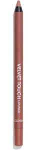 Gosh Velvet Touch Lipliner Waterproof 001 Nougat Crisp produktbillede