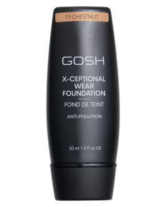 Gosh X-Ceptional Wear Foundation 19 Chestnut 30 ml Produktbild