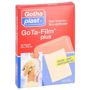 GOTA FILM plus 3,8x3,8 cm Pflaster Produktbild