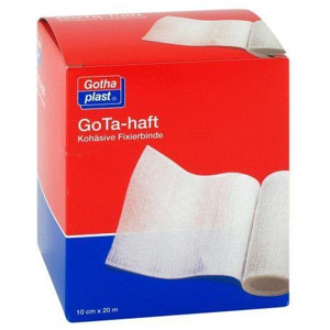 GOTA HAFT kohäsive Fixierbinde 10 cmx20 m latexfr. Produktbild