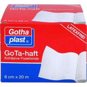GOTA HAFT kohäsive Fixierbinde 6 cmx20 m latexfrei 1 St Binden Produktbild