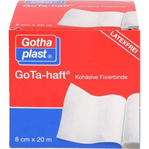 GOTA HAFT kohäsive Fixierbinde 8 cmx20 m latexfrei Produktbild