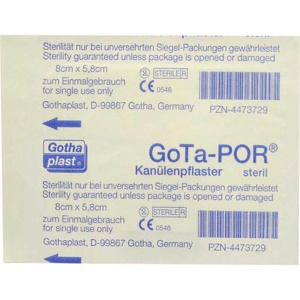 GOTA-POR Kanülenpflaster 58x80 mm Produktbild