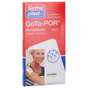 GOTA-POR Wundpflaster steril 100x200 mm Produktbild