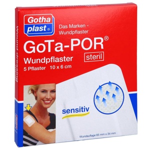 GOTA-POR Wundpflaster steril 60x100 mm Produktbild