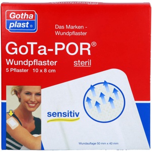 GOTA-POR Wundpflaster steril 80x100 mm Produktbild