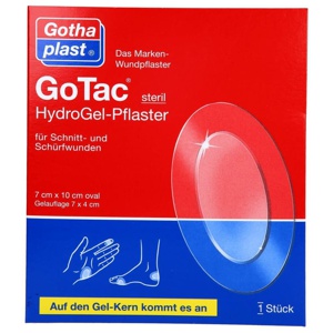 GOTAC HydroGel-Pflaster 7x10 cm steril Produktbild