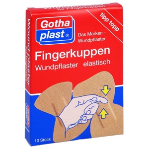 GOTHAPLAST Fingerkuppenwundpfl.elastisch 2 Größen Produktbild