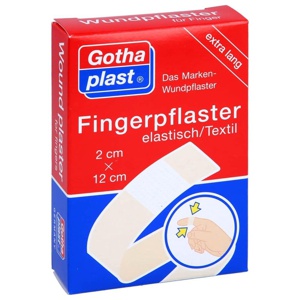 GOTHAPLAST Fingerverband 2x12 cm elastisch Produktbild