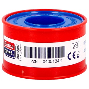 Gothaplast Heftpfl.stand.5mx2,5cm Produktbild