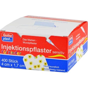 GOTHAPLAST Injektionspfl.Kinder Blume 1,7x4 cm Produktbild