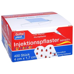 GOTHAPLAST Injektionspfl.Kinder Käfer 1,7x4 cm Produktbild