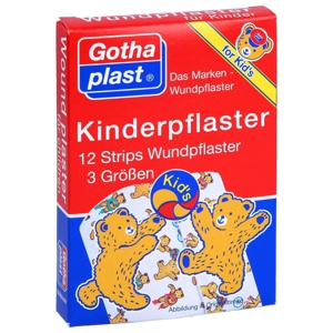 Gothaplast Kinderpflaster Strips Produktbild
