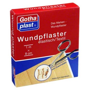 GOTHAPLAST Wundpfl.elast.8 cmx1 m Euroaufhänger Produktbild