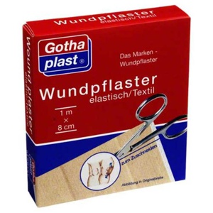 GOTHAPLAST Wundpfl.elast.8 cmx1 m geschnitten Produktbild