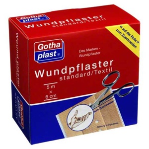 GOTHAPLAST Wundpfl.stand.6 cmx5 m Rolle Produktbild