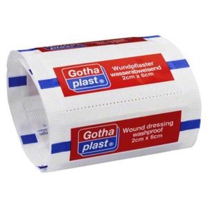 Gothaplast Wundpflaster wasserfest 2x6 cm, 1 St Pflaster Produktbild