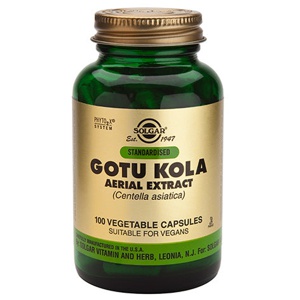 Solgar Gotu Kola - 100 kap produktbillede