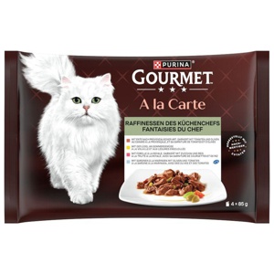 Gourmet à la Carte 4x85g Raffinessen des Küchenchefs Produktbild