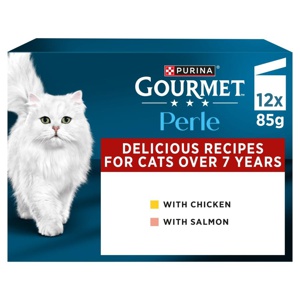 Gourmet Perle Senior 7+ Juicy Mini Fillets in Gravy 12 x 85g product image