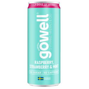 GoWell Jordgubbe/Hallon/Mynta 330 ml produkt bild