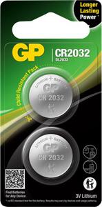 GP Lithium batteri CR2032, 2 st produkt bild