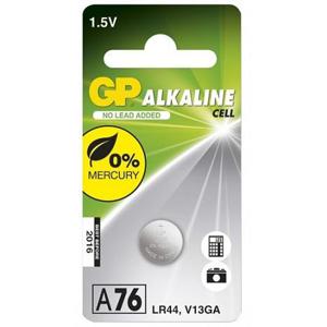 GP knappcellsbatteri LR44 1,5V 1 st produkt bild