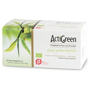 Grøn te med pebermynte ActiGreen - 40 breve produktbillede