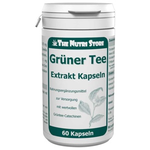 Grüner Tee Extrakt Kapseln, 60 St Kapseln Produktbild