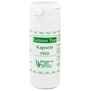 Grüner Tee Kapseln PHD, 90 St Kapseln Produktbild