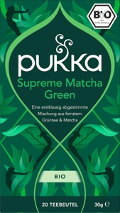Grüner Tee "Supreme Matcha Green" mit Grüntee & Matcha (20 Beutel), 30 g Produktbild