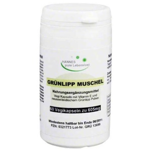 Grünlipp Muschel Kapseln, 60 St Kapseln Produktbild