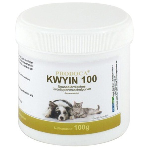 GRÜNLIPPENMUSCHEL KWYIN 100 Pulver f.Hunde/Katzen Produktbild