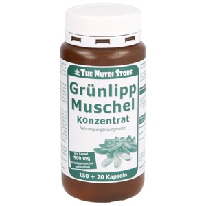 GRÜNLIPPMUSCHEL 500 mg Konzentrat Kapseln Produktbild
